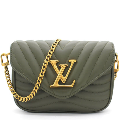 Louis-vuitton New Wave Multi Pochette Khaki