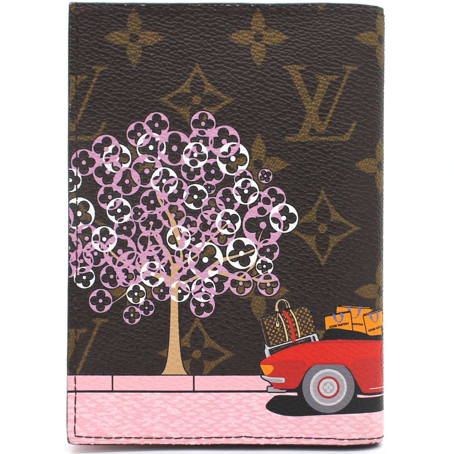 Louis-vuitton Multicolor Vivienne Christmas 2019 Xmas Paris Passport Cover