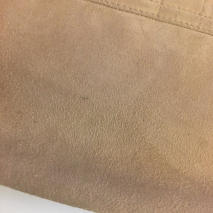 CHANEL 2.55 Shoulder Bag in Beige Suede