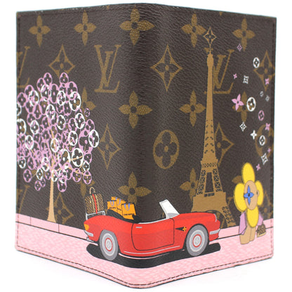Louis-vuitton Multicolor Vivienne Christmas 2019 Xmas Paris Passport Cover