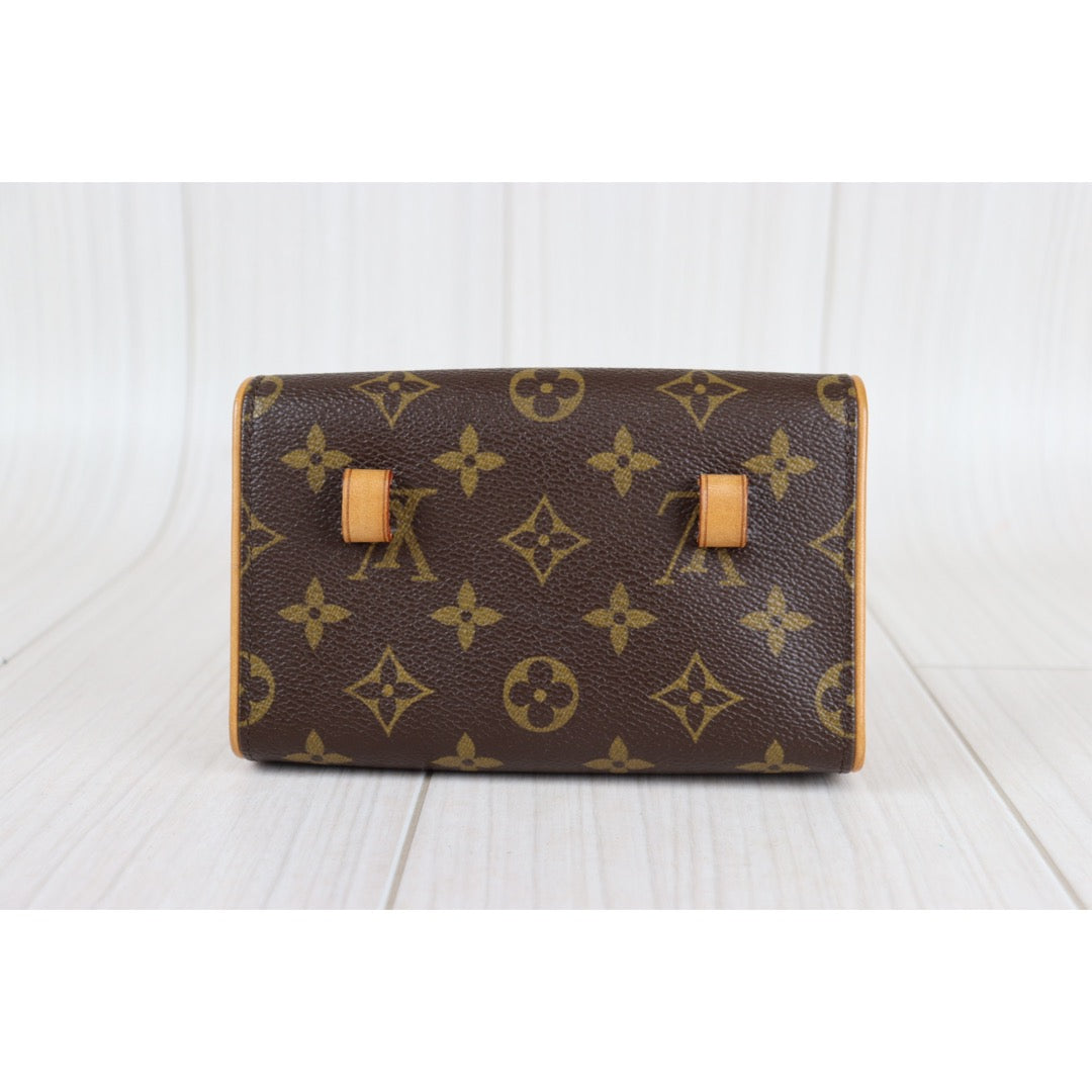 Rank AB ｜ LV Monogram Pochette Florentine Waist Bag XS｜22101402