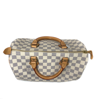 Louis-Vuitton Damier Azur Speedy 25