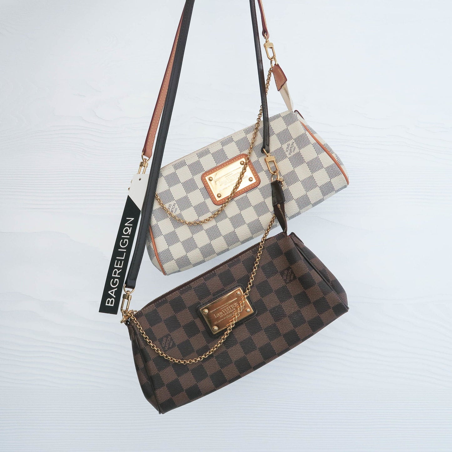 Louis-Vuitton Damier Azur Eva Mini Bag