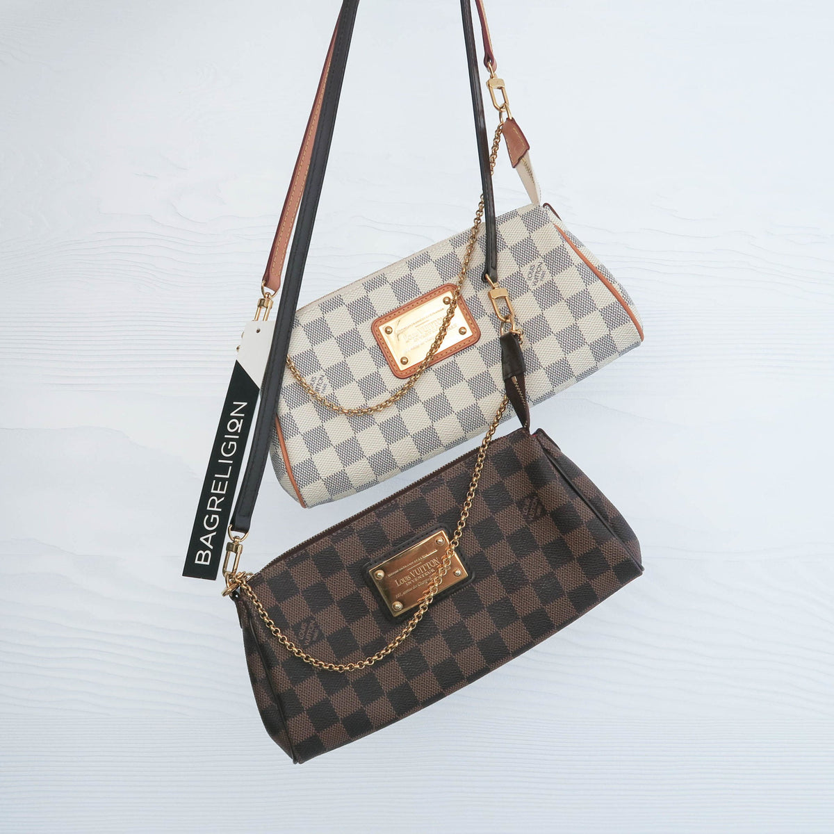 Louis-Vuitton Eva Mini Bag in Damier Ebene