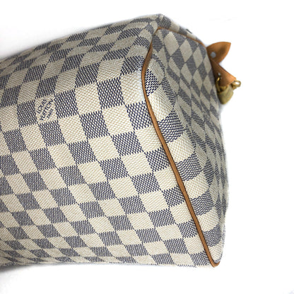 Louis-Vuitton Damier Azur Speedy 25