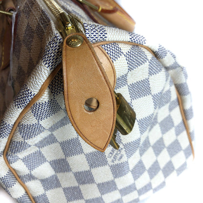 Louis-Vuitton Damier Azur Speedy 25
