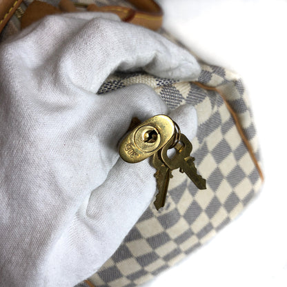 Louis-Vuitton Damier Azur Speedy 25