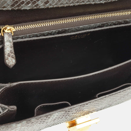 Celine Medium Classic Box Bag - Python