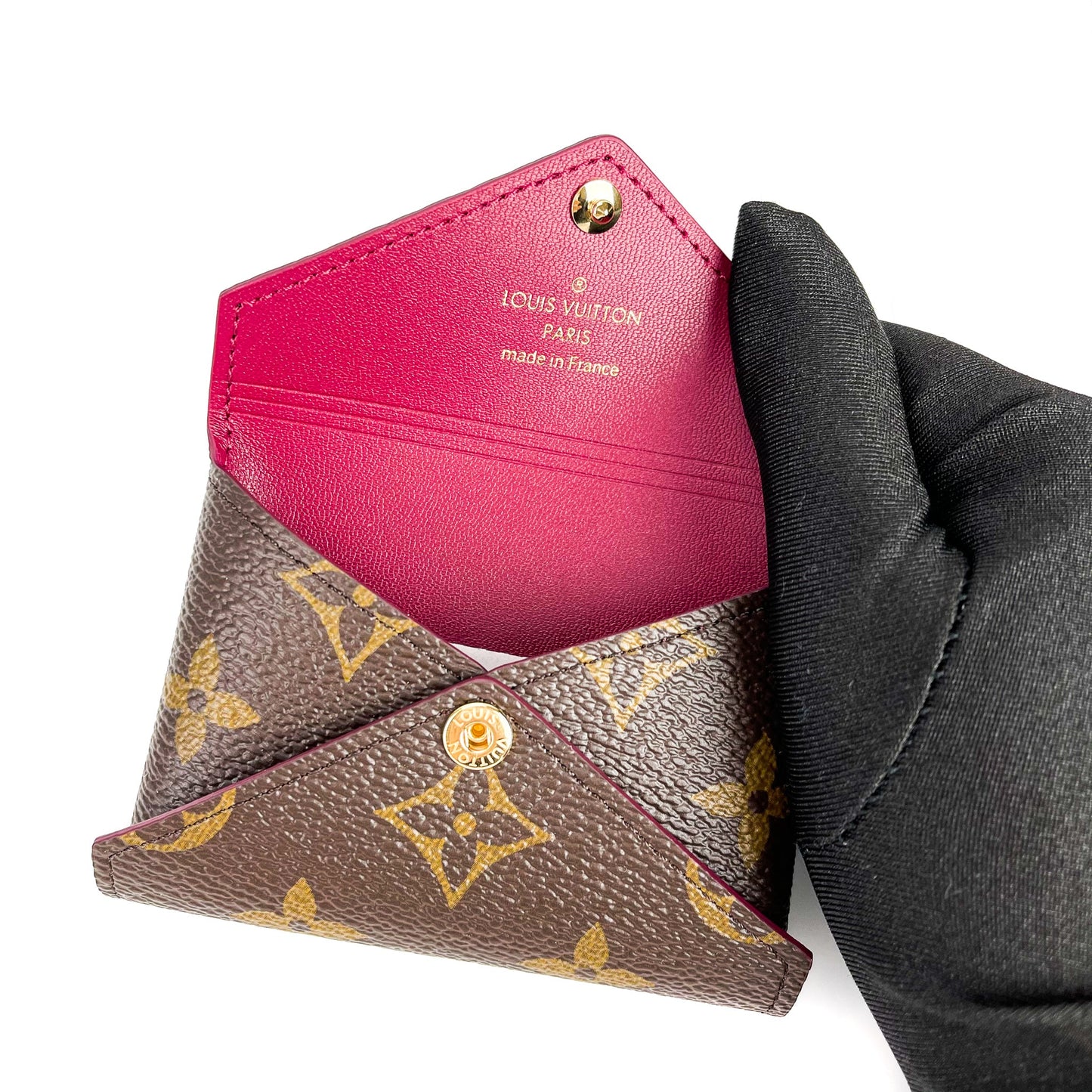 Louis-Vuitton Monogram Small Kirigami Pochette Fuchsia