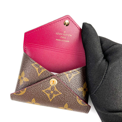 Louis-Vuitton Monogram Small Kirigami Pochette Fuchsia