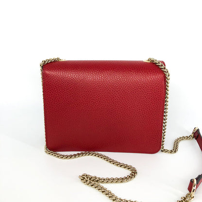 Gucci Interlocking GG Calfskin Leather Crossbody Bag with GHW