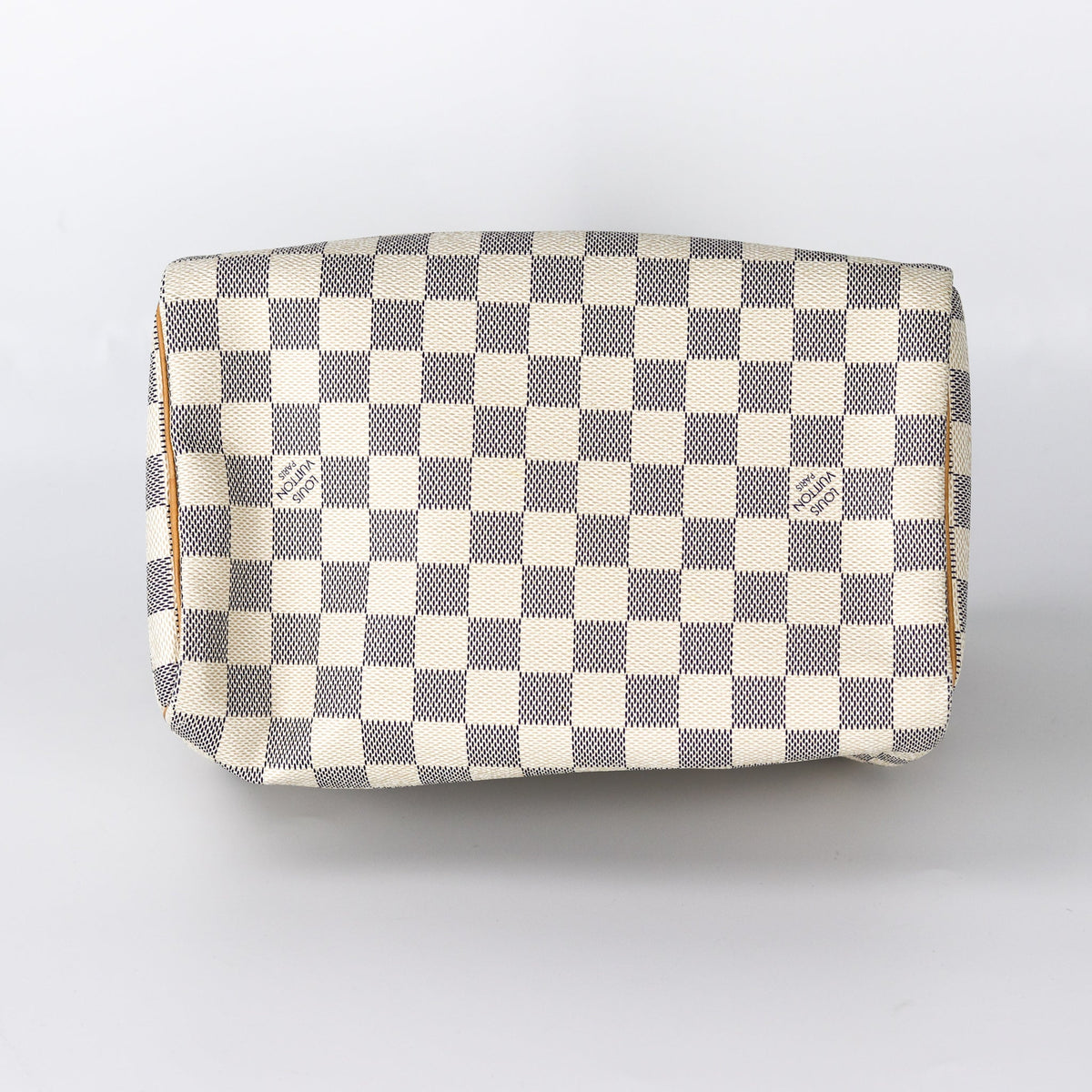 Louis-Vuitton Speedy 25 Damier Azur Canvas Handbag