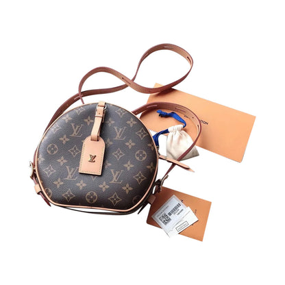 Louis-Vuitton Boîte Chapeau Souple Monogram Canvas Crossbody Bag