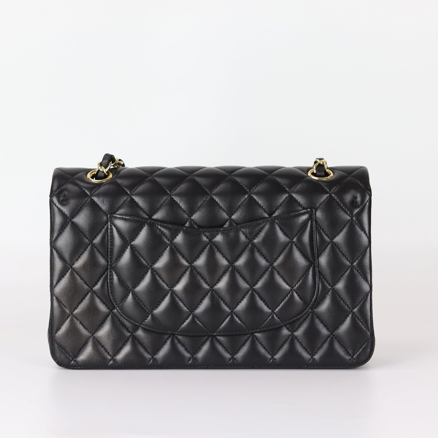 Classic Flap Black Medium Lambskin GHW