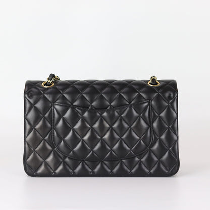 Classic Flap Black Medium Lambskin GHW