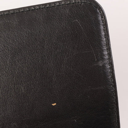 Celine Horse Carriage Plate Clutch Bag Black
