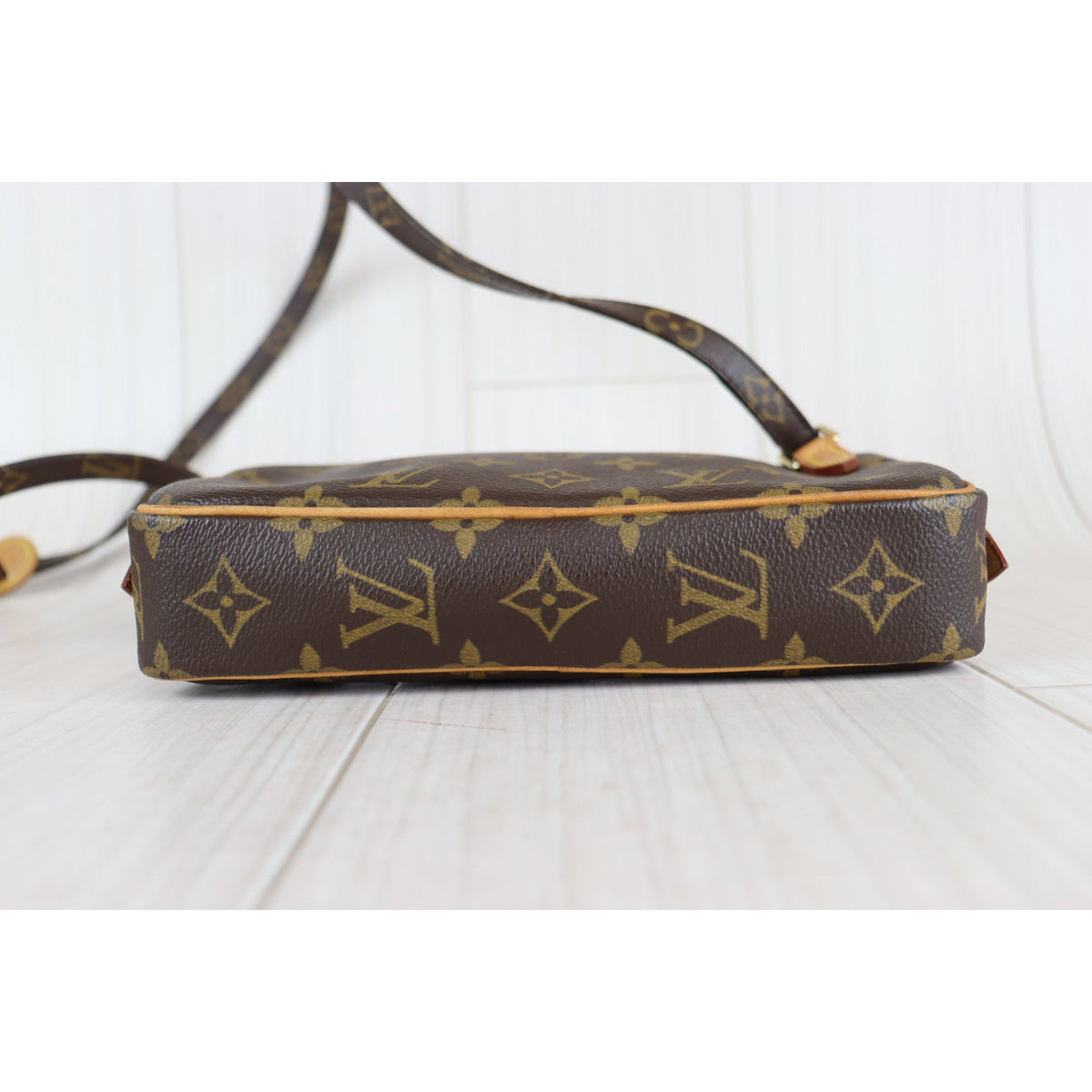 Rank A｜LV Monogram Pochette Marley Bandolier Shoulder Bag｜091013
