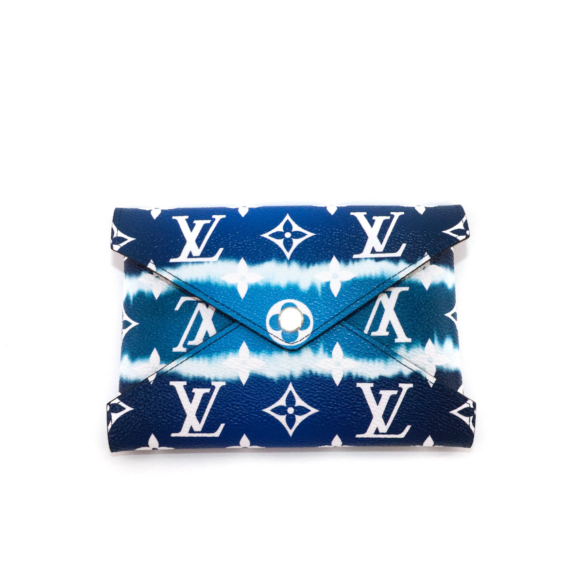 Louis-Vuitton Escale Kirigami Pochette Medium Blue