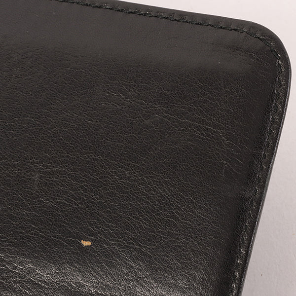 Celine Horse Carriage Plate Clutch Bag Black