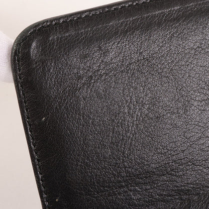 Celine Horse Carriage Plate Clutch Bag Black
