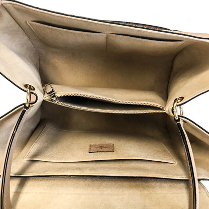 Louis-Vuitton Empreinte Leather Trocadero Bag in Dune