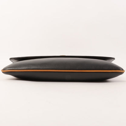 Celine Horse Carriage Plate Clutch Bag Black