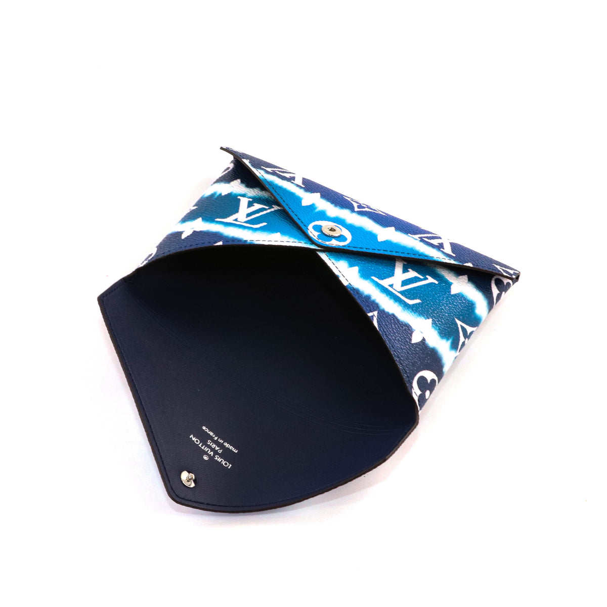 Louis-Vuitton Escale Kirigami Pochette Medium Blue