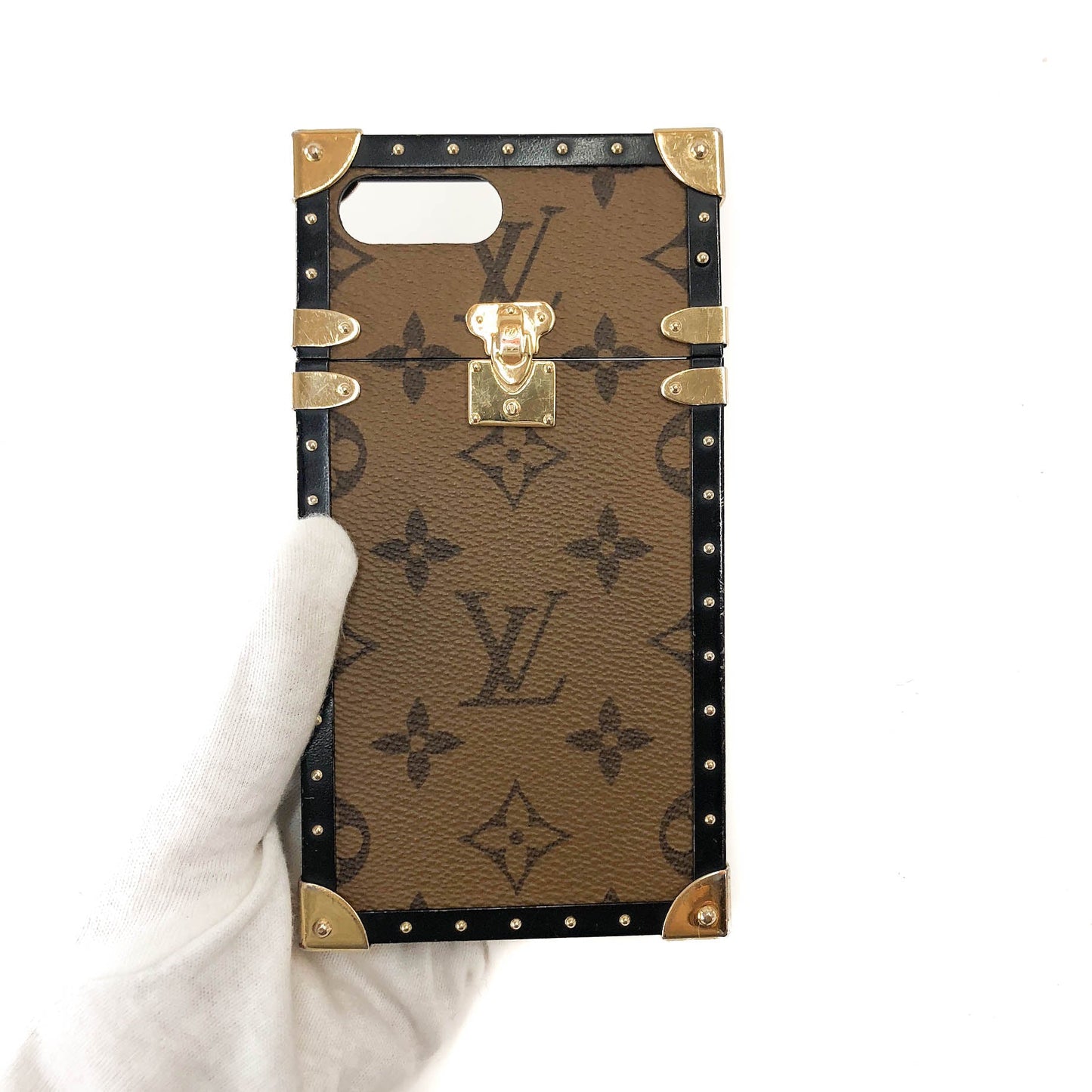 Louis-Vuitton Monogram Phone Case for IPhone 7 Plus