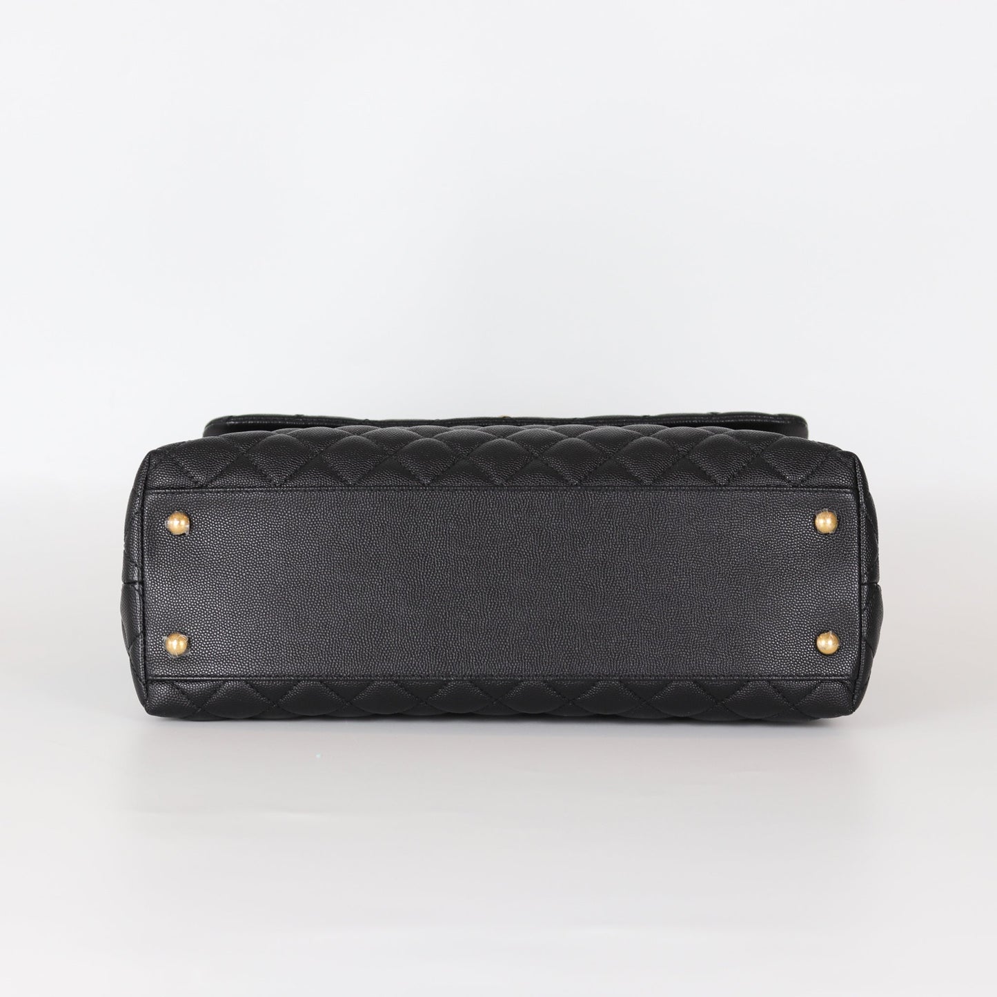 Caviar Quilted Medium Coco Handle Flap