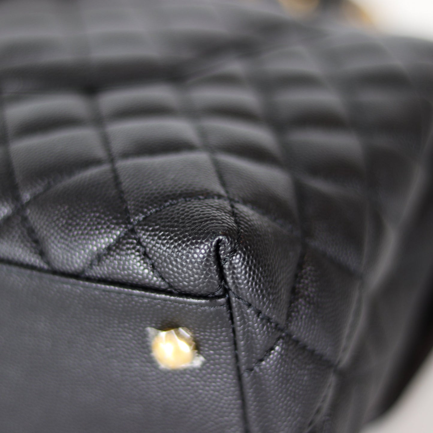 Caviar Quilted Medium Coco Handle Flap