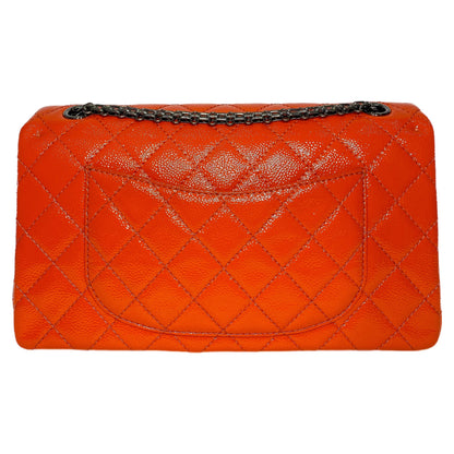 Chanel 2.55 Orange Reissue Flap Bag