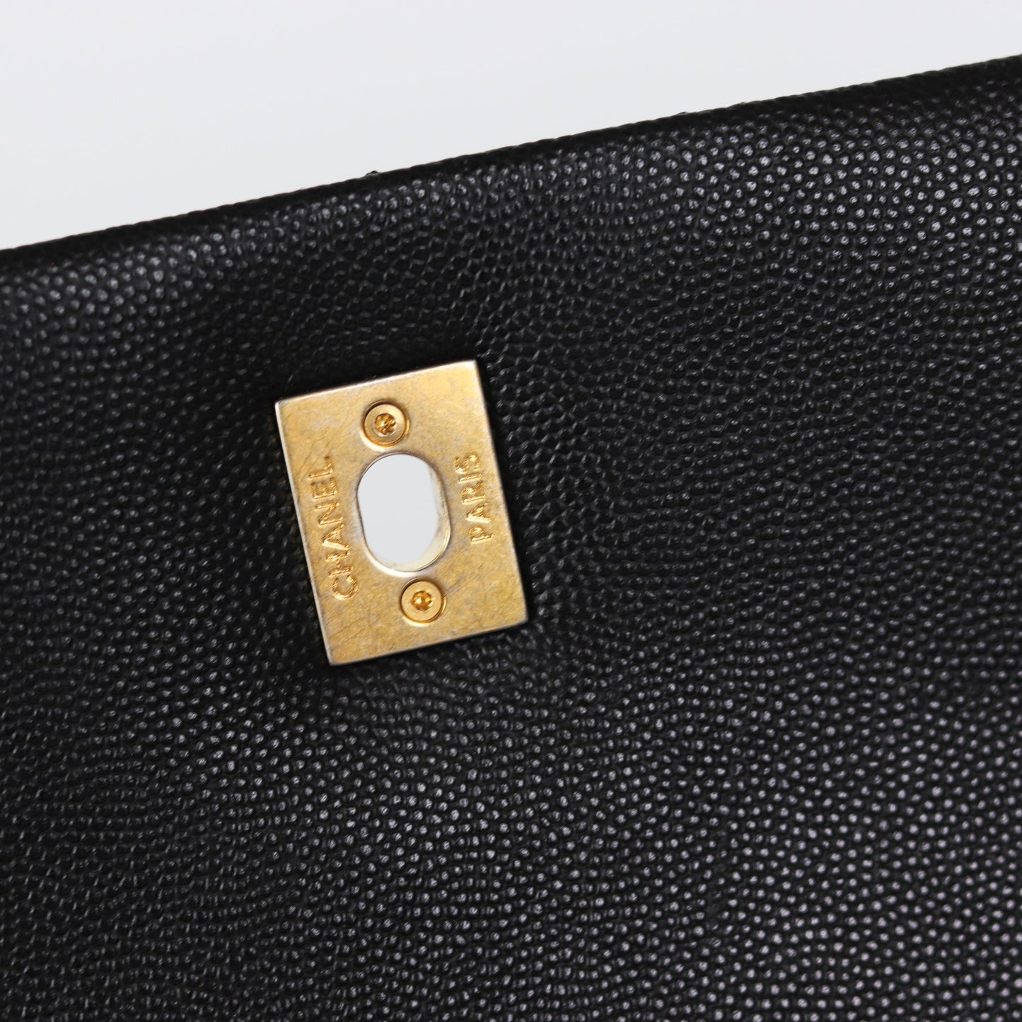 Caviar Quilted Medium Coco Handle Flap