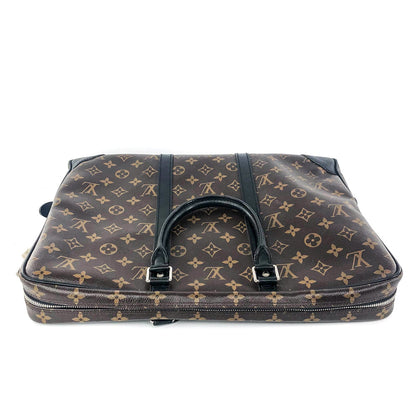 Louis-Vuitton Porte-Documents Voyage Monogram Leather Laptop bag