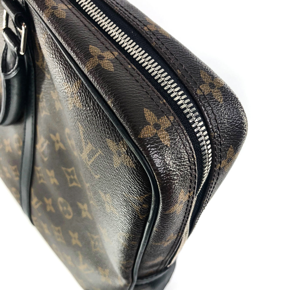 Louis-Vuitton Porte-Documents Voyage Monogram Leather Laptop bag