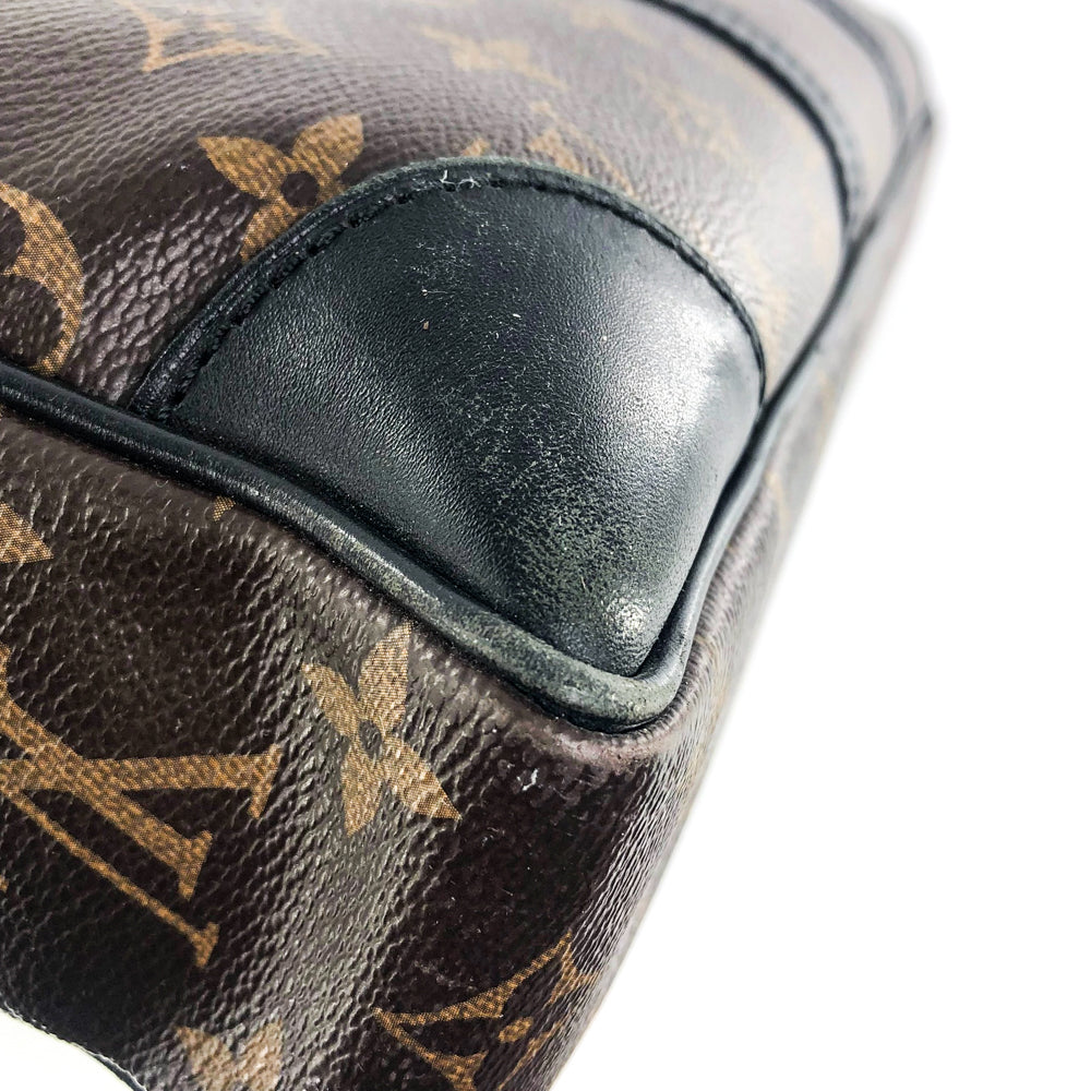 Louis-Vuitton Porte-Documents Voyage Monogram Leather Laptop bag