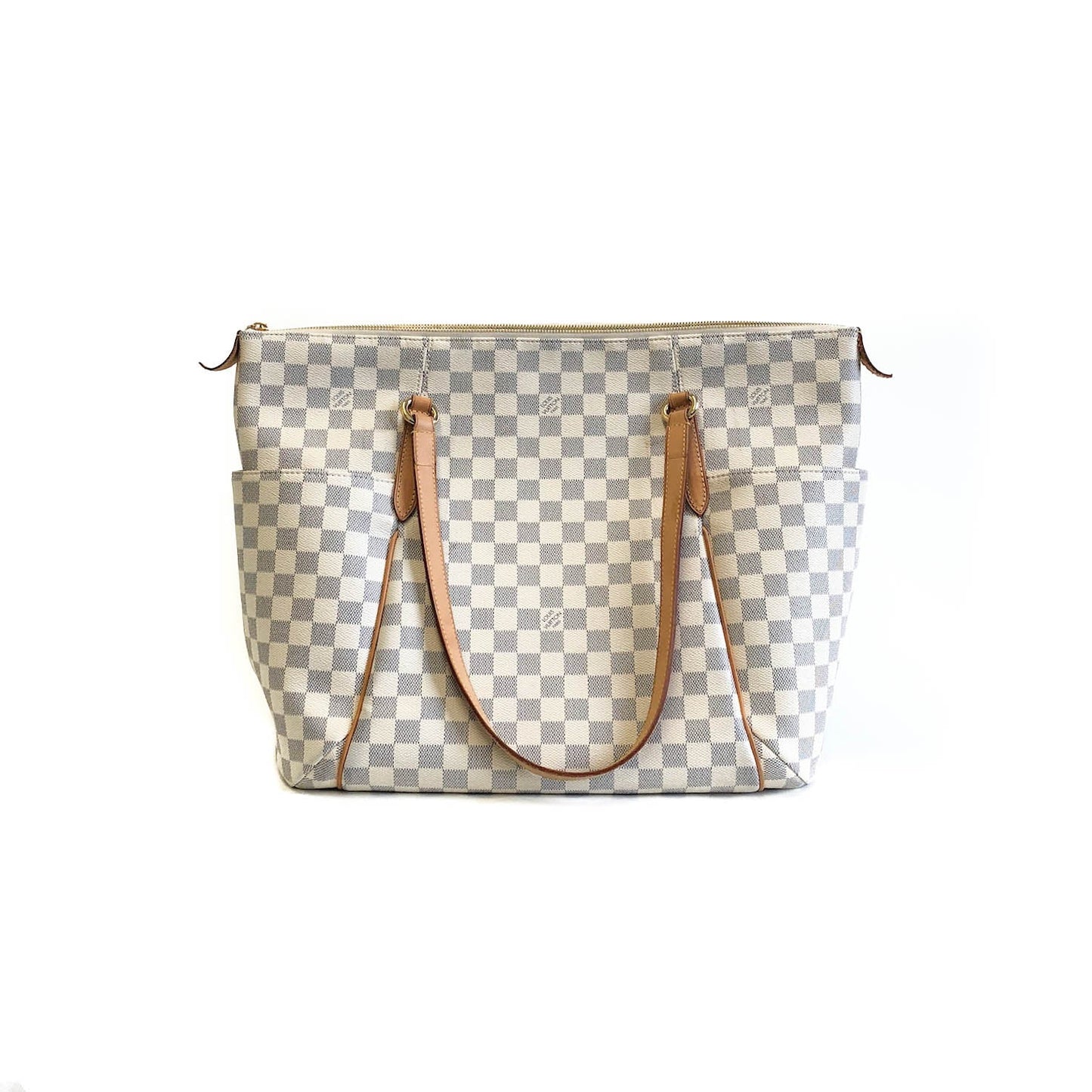 Louis-Vuitton Totally GM Damier Azur shoulder bag