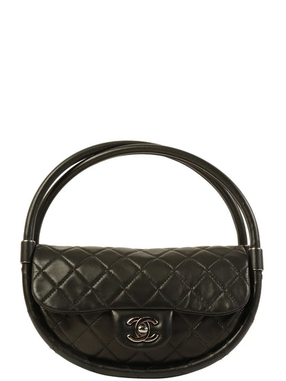 Chanel Around  Made Hula Hoop Bag Mini Black