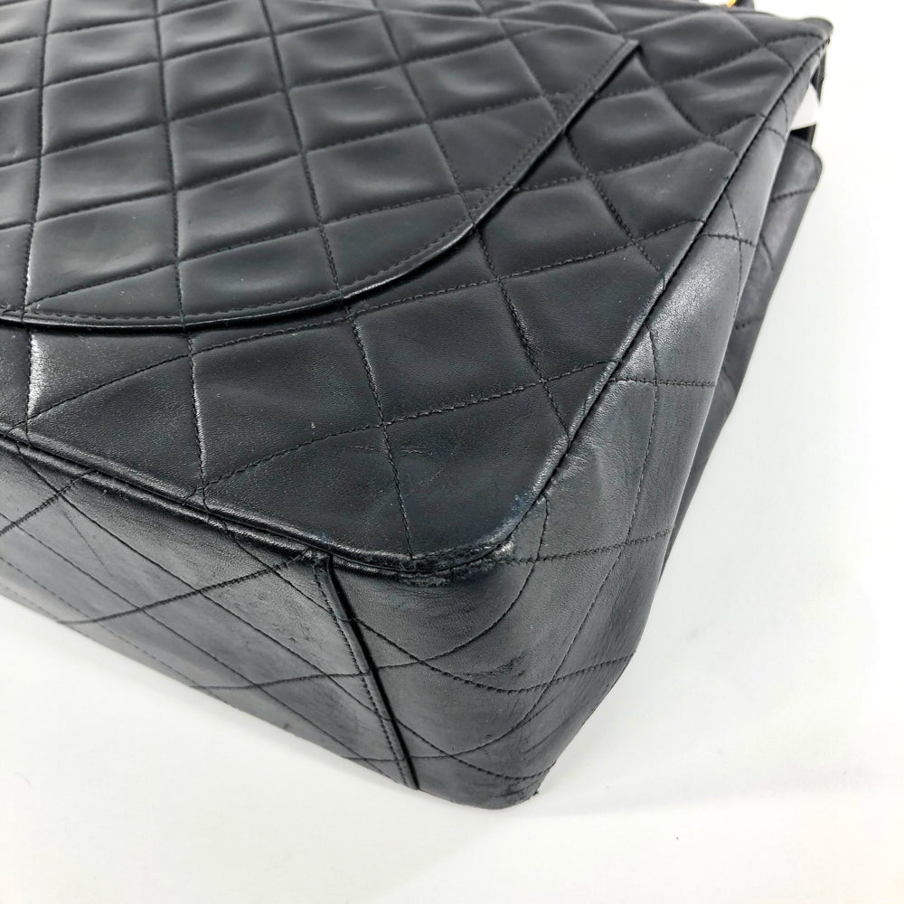 Vintage Jumbo XL Flap Lambskin Leather with GHW