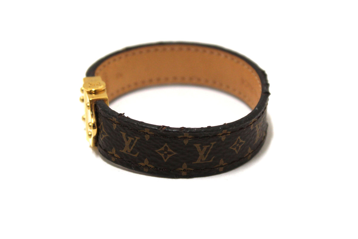 Louis Vuitton Nano Monogram Bracelet Size 17