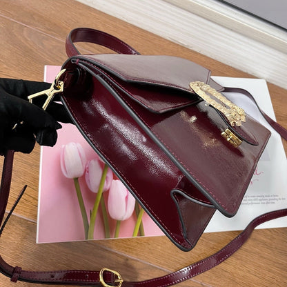 GC704 Dionysus Medium Top Handle Bag / 11.4"W x 7.8"H x 4"D