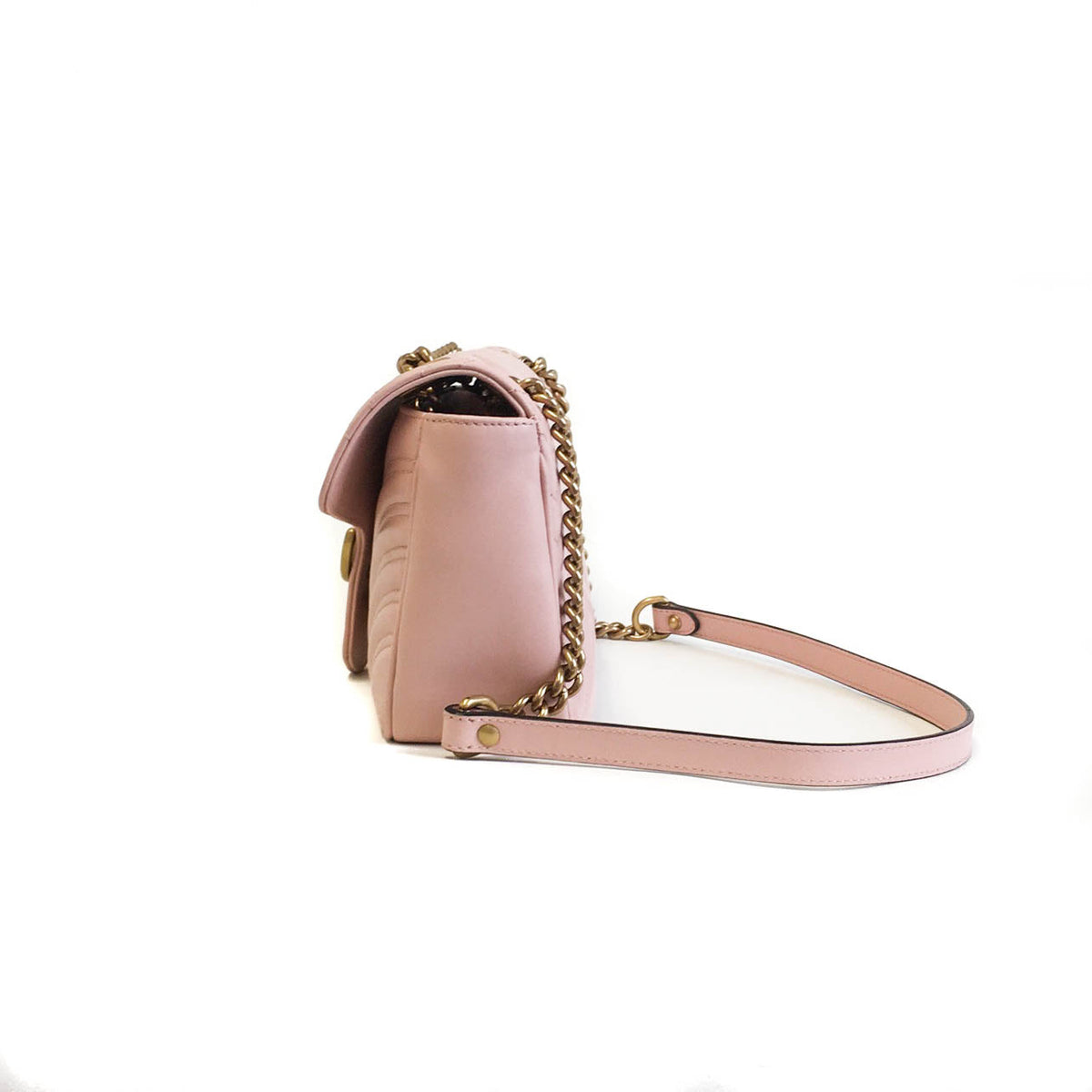 Gucci Marmont Matelasse Shoulder Bag