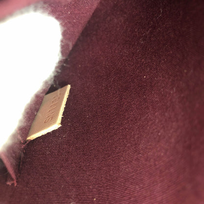 Louis-Vuitton Vernis Amarante Monogram Alma PM