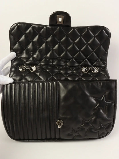 Chanel Around  Made Star Turn-Lock Chain Bag Black