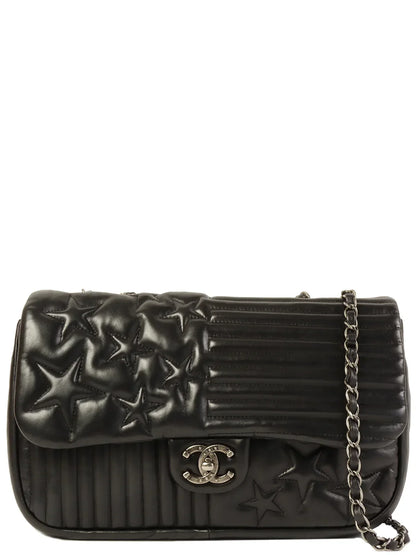 Chanel Around  Made Star Turn-Lock Chain Bag Black