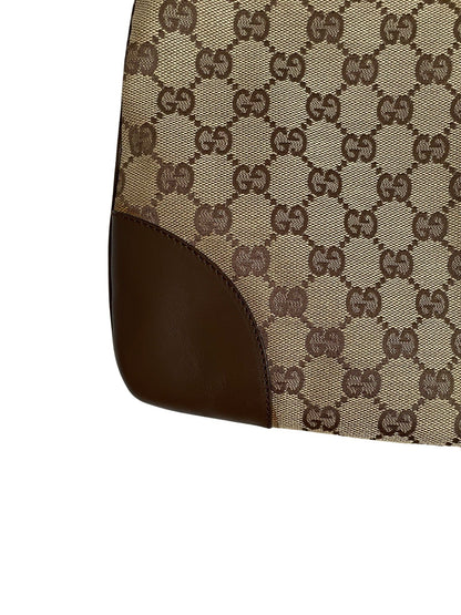 Gucci Jackie Beige & Brown Jacquard Leather Bag