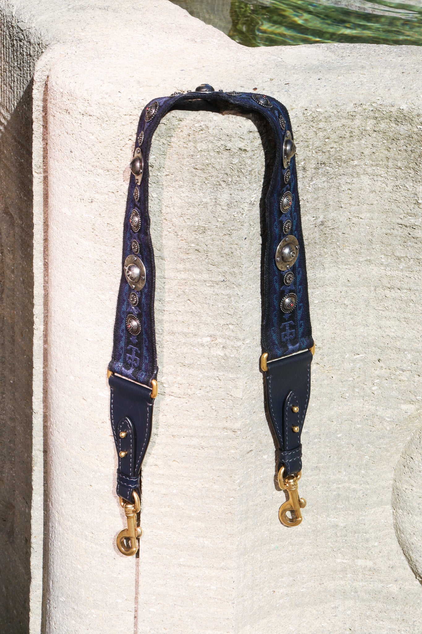 CHRISTIAN DIOR Shoulder Strap Blue