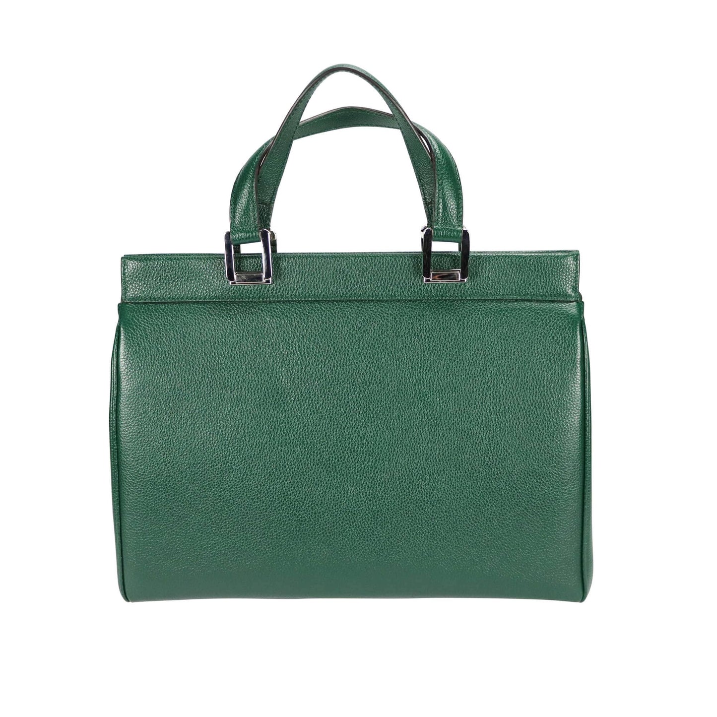 Gucci Zumi Handbag Dark Green Grained Leather