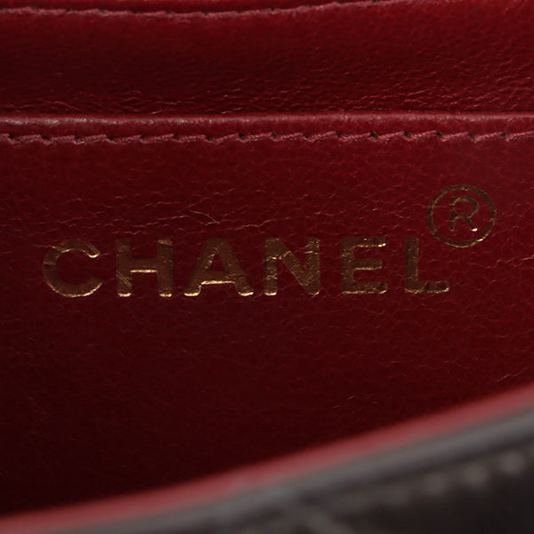 Chanel Around 1995 Made Diana Flap Chain Bag 23Cm Black
