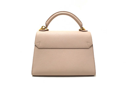 Louis Vuitton Greige Grey Taurillon Leather Twist One Handle MM Bag