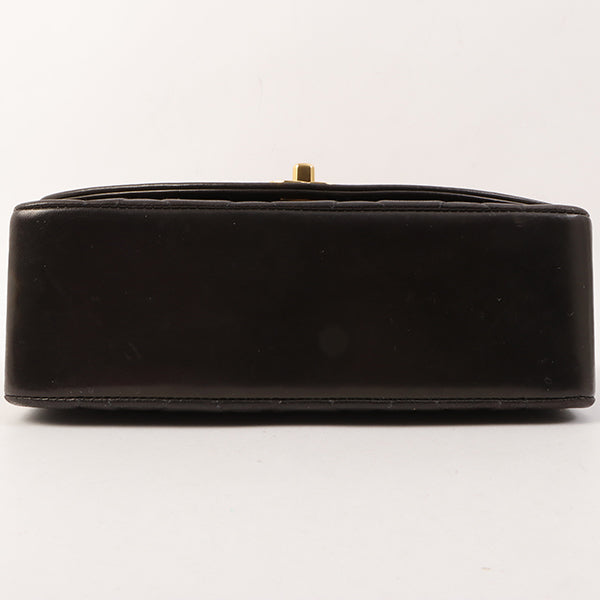 Chanel Around 1995 Made Diana Flap Chain Bag 23Cm Black